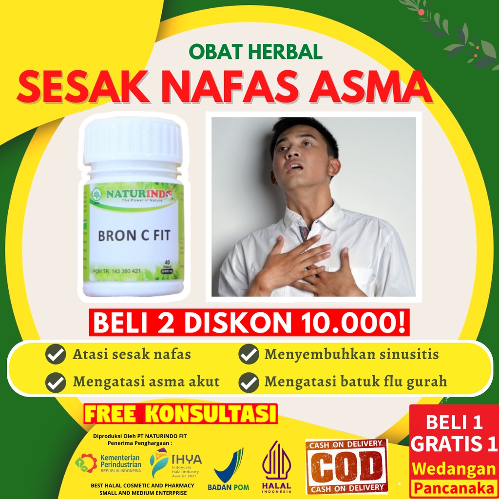 Jual Obat Sesak Nafas Asma Akut Kronis Herbal Sesak Napas Paling Ampuh