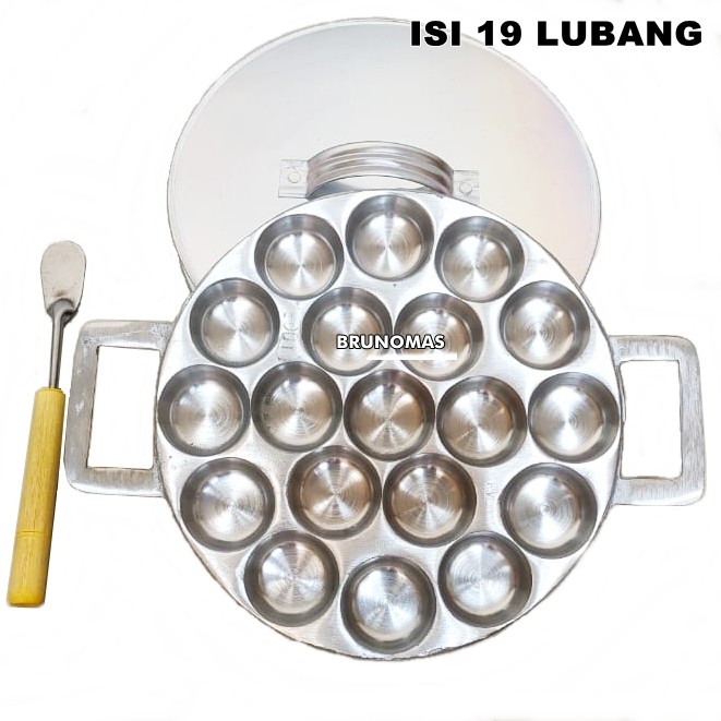 PVCB - Cetakan Kue Lumpur mini - Cis dan Poffertjes 4cm isi 19 Lubang +  FREE Tutup &amp; sutil | Shopee Indonesia