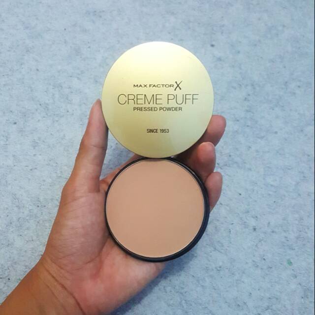 Jual Max Factor Creme Puff Pressed Powder Bedak Padat | Shopee Indonesia