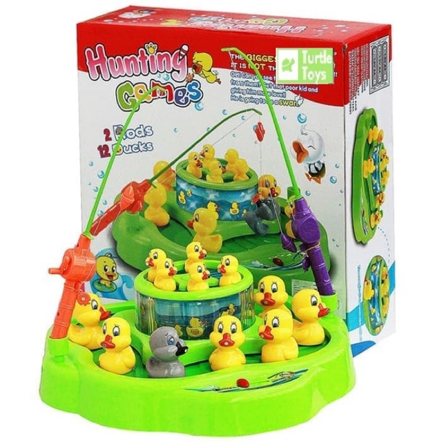 Jual Mainan Anak Pancingan Magnet Fishing Game Music Lampu-Hunting Duck | Shopee Indonesia