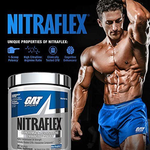 Jual Gat Nitraflex 30 Serving Pre Workout Hyperemia Testosterone  Indonesia|Shopee Indonesia
