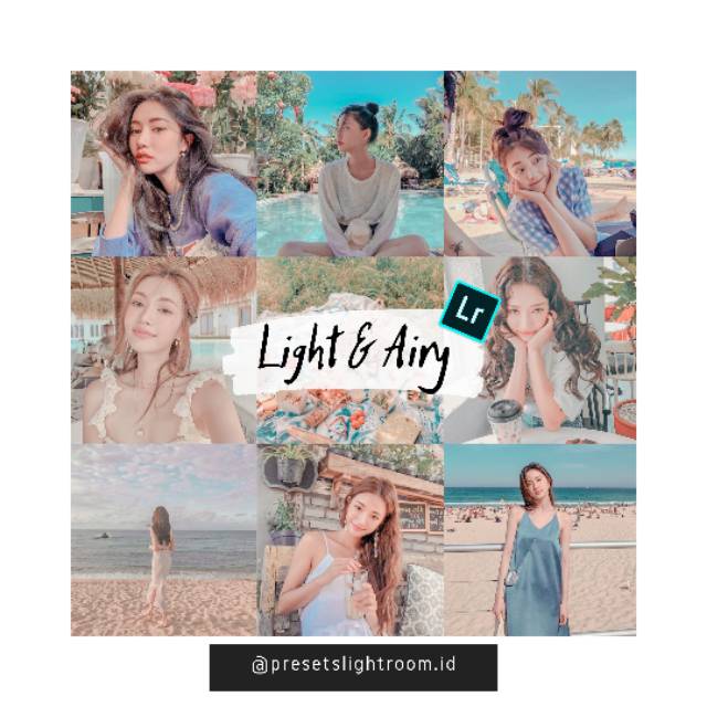 PRESET LIGHTROOM PREMIUM LIGHT & AIRY Shopee Indonesia