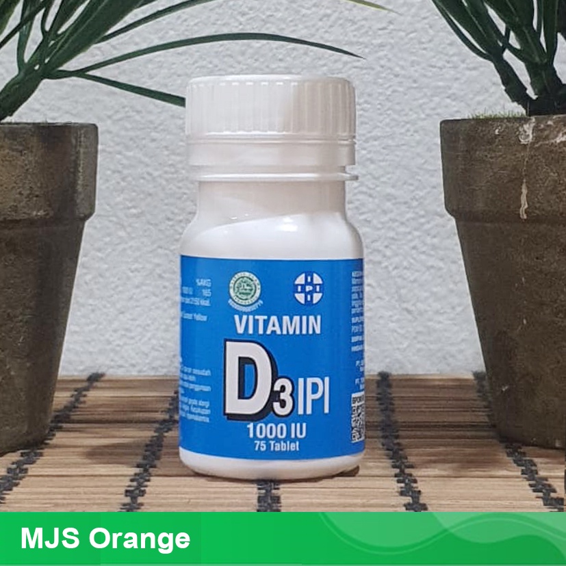 Jual IPI Vitamin D3 1000 IU (1 Pot 75 Tablet) Shopee Indonesia