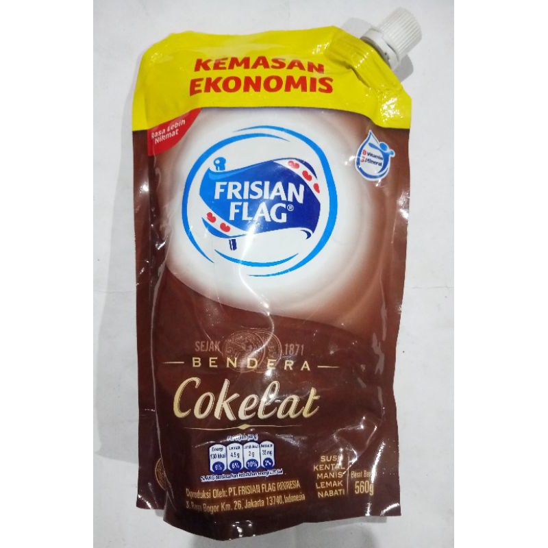 Jual Susu Bendera / Frisian Flag Susu Kental Manis Coklat Kemasan Refill. | Shopee Indonesia