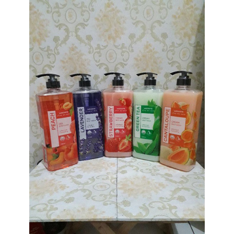 Jual WATSONS SCENTED SHOWER GEL/CREAM 1 LITER Indonesia