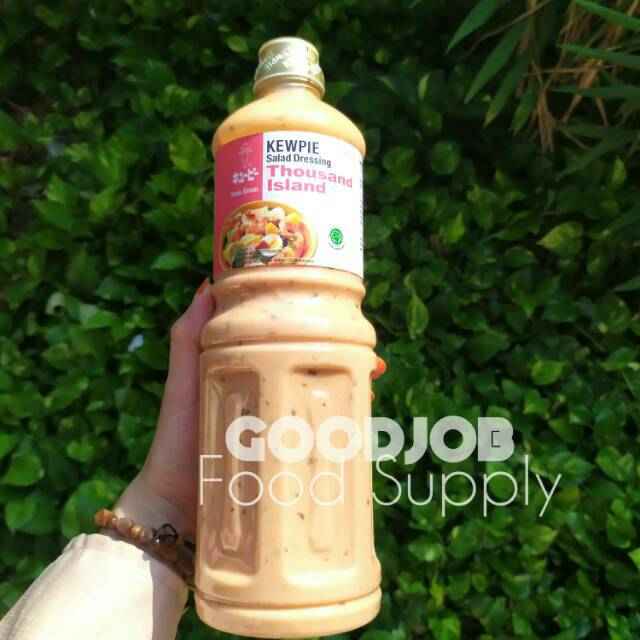 Jual KEWPIE THOUSAND ISLAND SALAD DRESSING 1 LITER Saus Salad Sayur