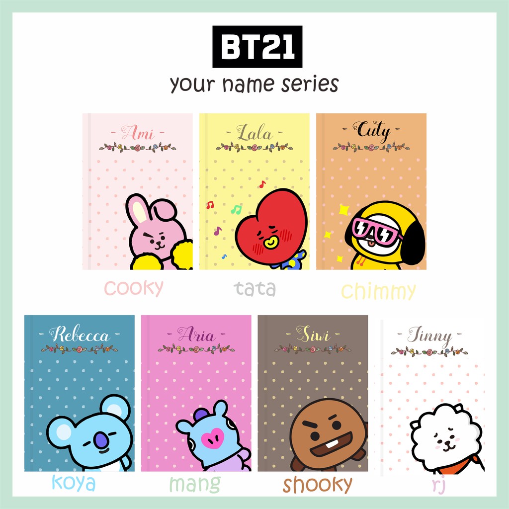 Bt21 Names Bts Korean Idol