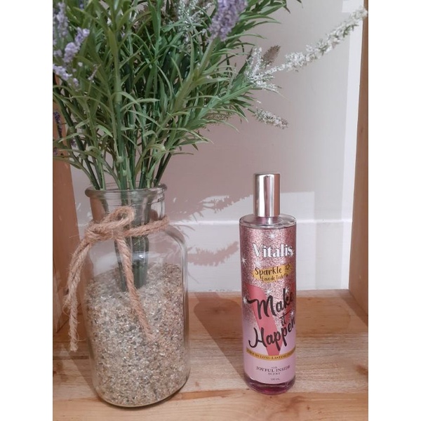Jual NEW Vitalis Sparkle Eau De Toilette MAKE IT HAPPEN 100ml Shopee