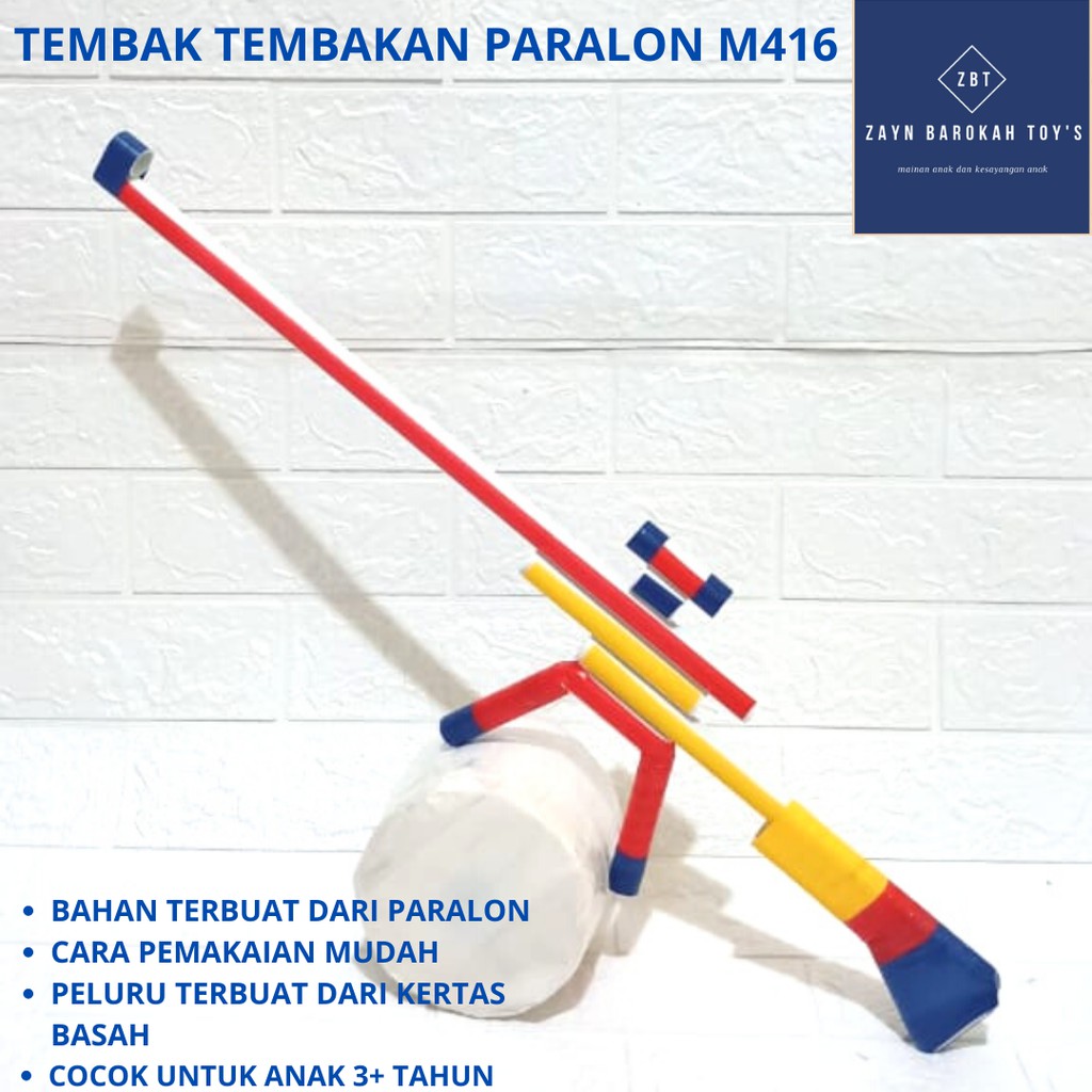 Jual Tembak Tembakan Anak Paralon M416 Mainan Anak | Shopee Indonesia