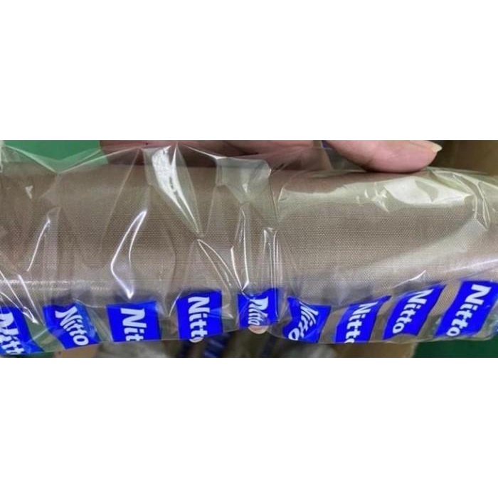 Jual ISOLASI NITTO DENKO COKLAT TAHAN PANAS TEFLON TAPE 2" INCH IN 50