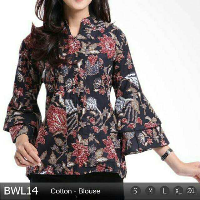 35+ Trend Terbaru Desain Baju Batik Modern Wanita Little One Scandles