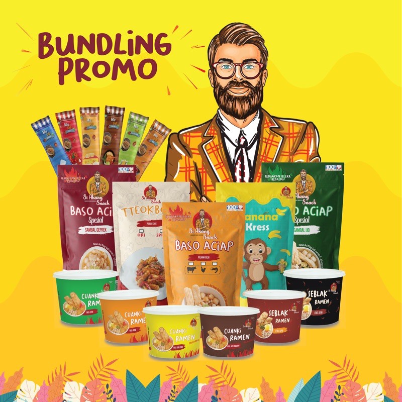 HAMPERS BASO BAKSO ACI INSTAN CUANKI SEBLAK BY SI AKANG