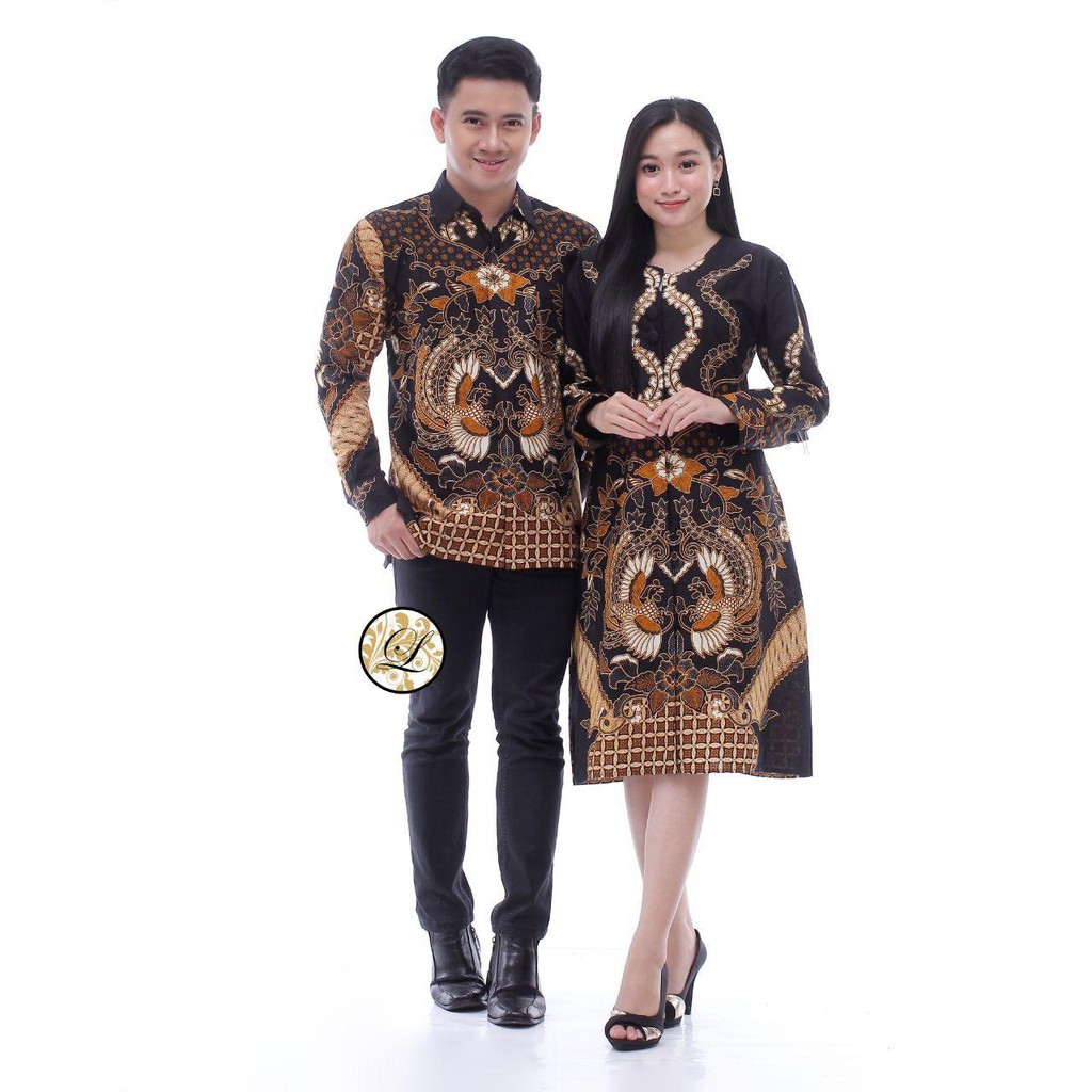 Sarimbit Batik Motif Unik Cantik || Baju Couple || Tunik Kemeja Batik ||  Kancing Depan Busui Mtd #2 | Shopee Indonesia