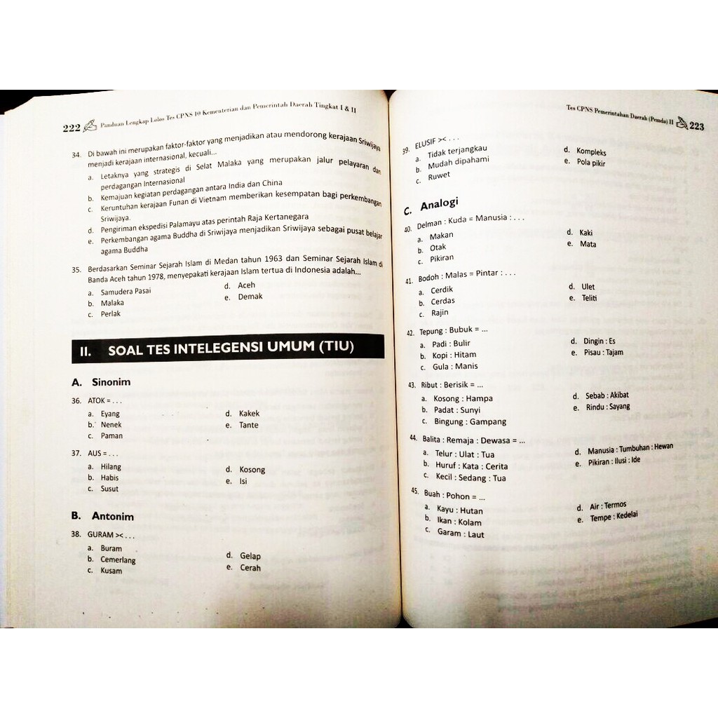 Panduan Lengkap Lolos Tes CPNS, 10 Kementrian dan Pemerintah Daerah Tingkat  I &amp; II | Shopee Indonesia