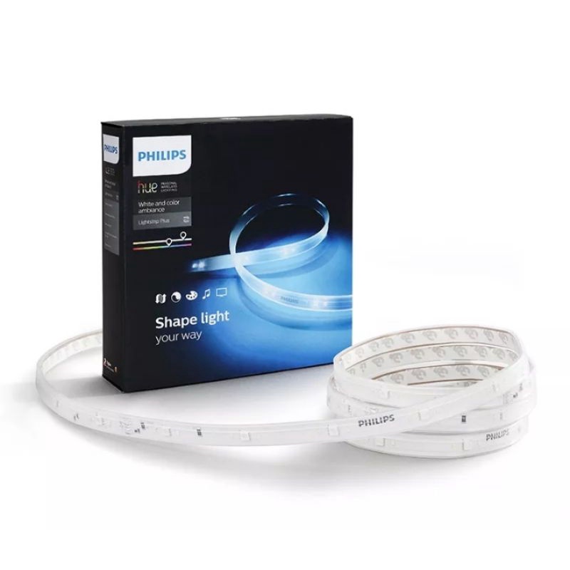 Jual Philips Hue Lightstrip Plus 2M Base - White | Shopee Indonesia