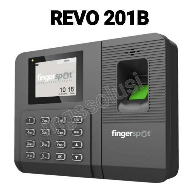 Mesin Absensi Absen Fingerprint Finger Print Sidik Jari Revo 201B Shopee Indonesia