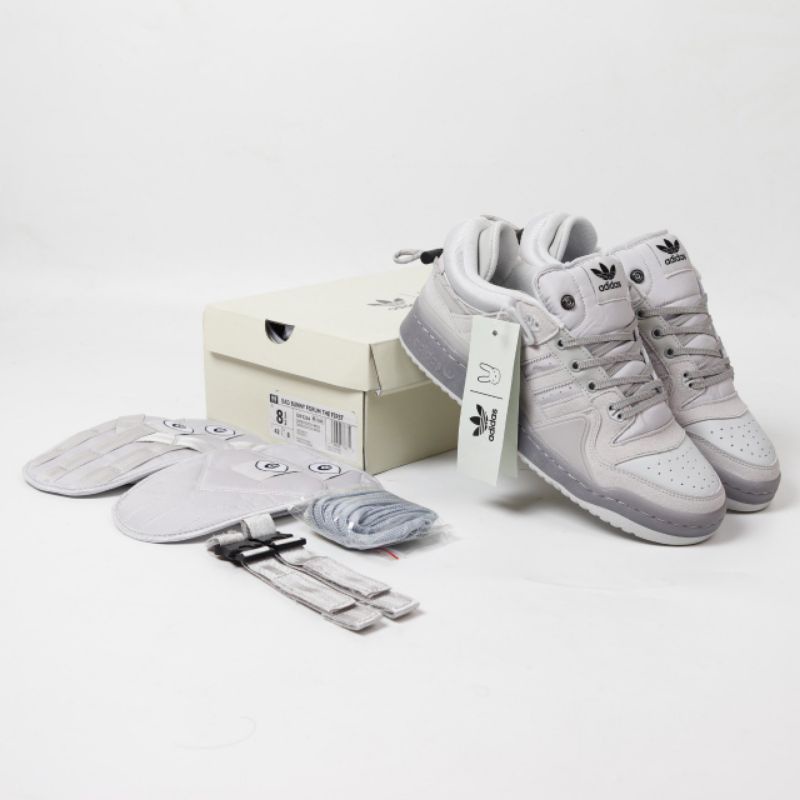 Jual Bad Bunny X Adidas Forum Low The first Light Grey Shopee Indonesia