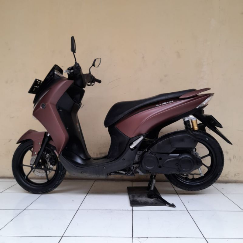 Jual Yamaha Lexi S Keyless Coklat 2018 Motor Bekas | Shopee Indonesia