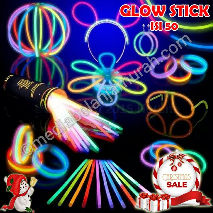 Jual Glow Stick Isi 50 - Lampu Led - Aksesoris Pesta - Stick Nyala - Mainan Seru - Mainan Anak - Mainan | Shopee Indonesia