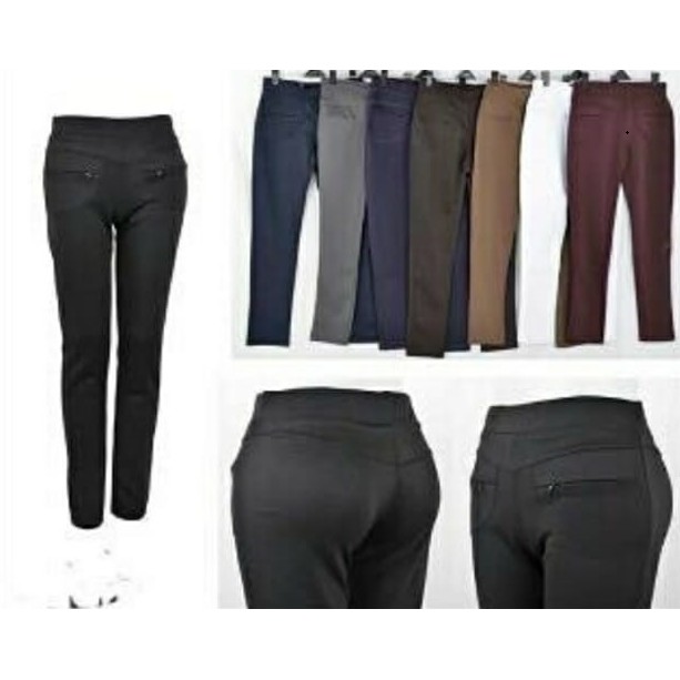 Celana Leging Saya Scuba Tebal Polos M s.d XXL Shopee Indonesia
