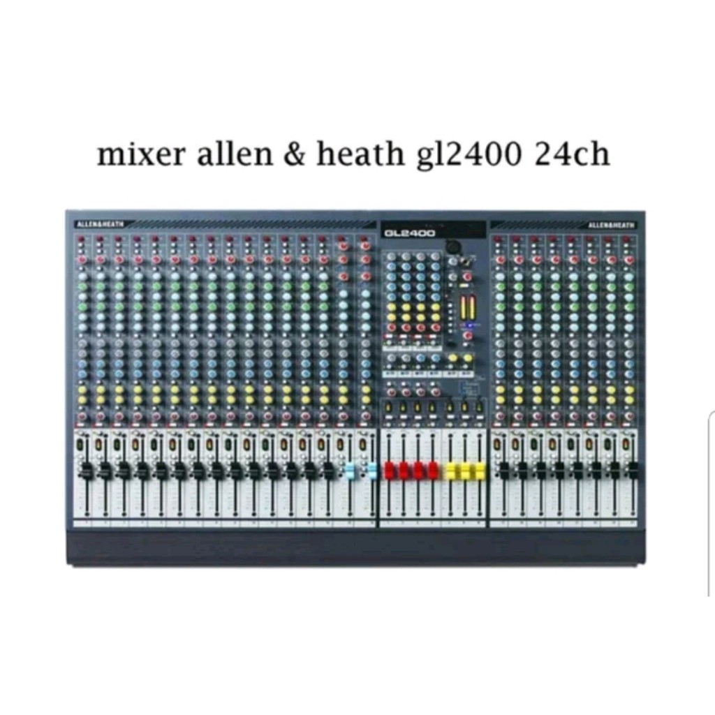 Jual MIXER AUDIO ALLEN&HEATH GL2400 24CH/GL 2400 424 24 CHANNEL ( GRADE
