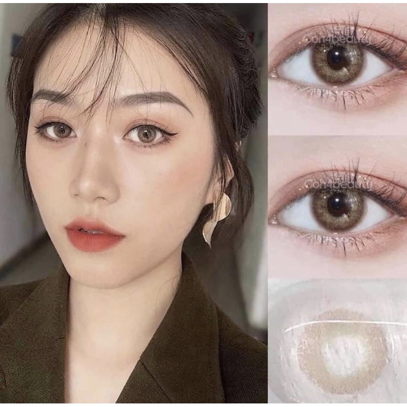 Jual Softlens Mini Ava Brown / Gray Abu2 / Coklat Natural | Shopee Indonesia