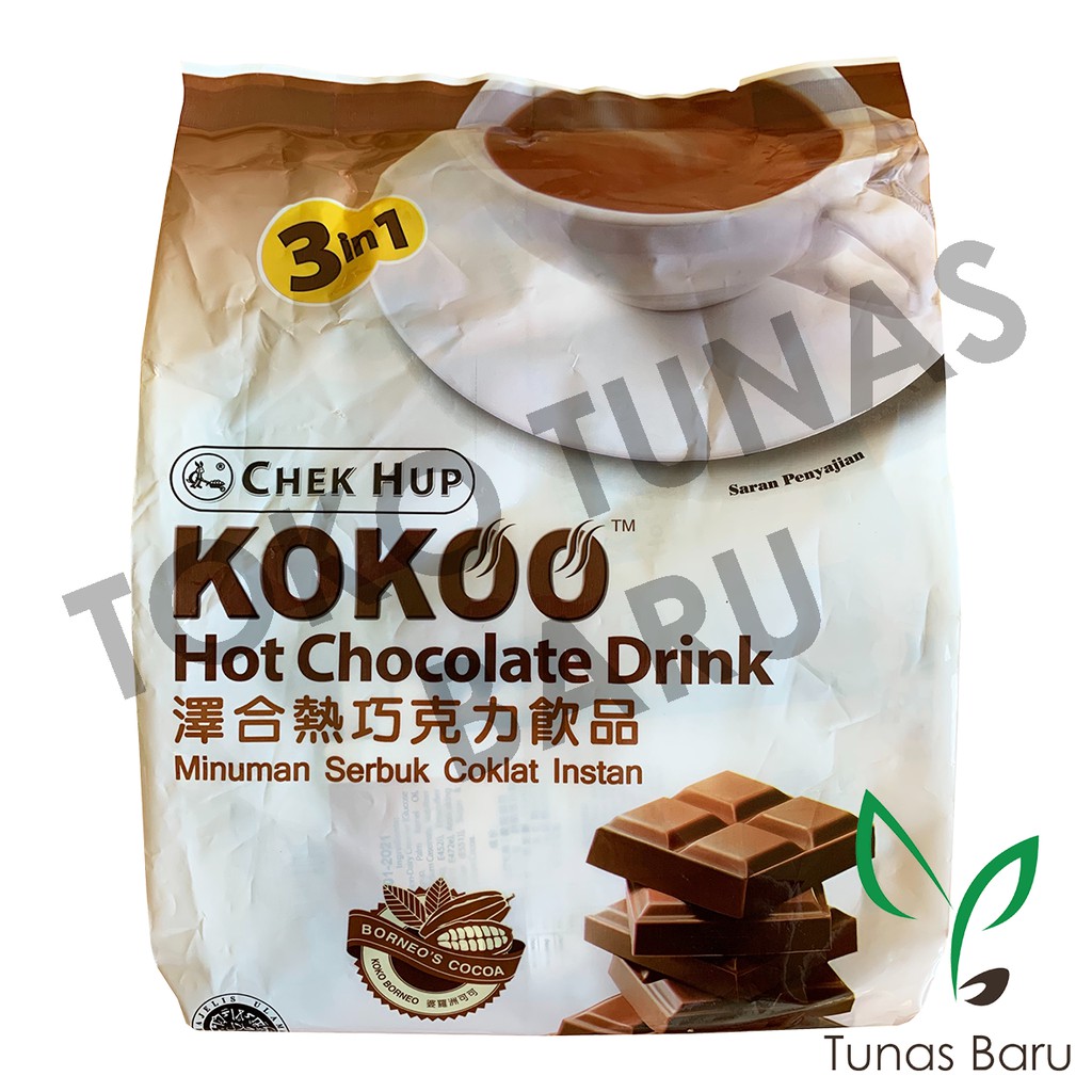 Jual Chekhup Kokoo Hot Chocolate Drink Malaysia (Serbuk Coklat Instan