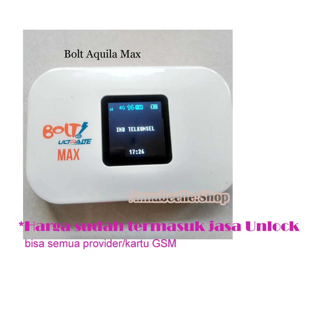 Jual MODEM WIFI BOLT AQUILA MAX 4G LTE SMARTFREN Shopee Indonesia