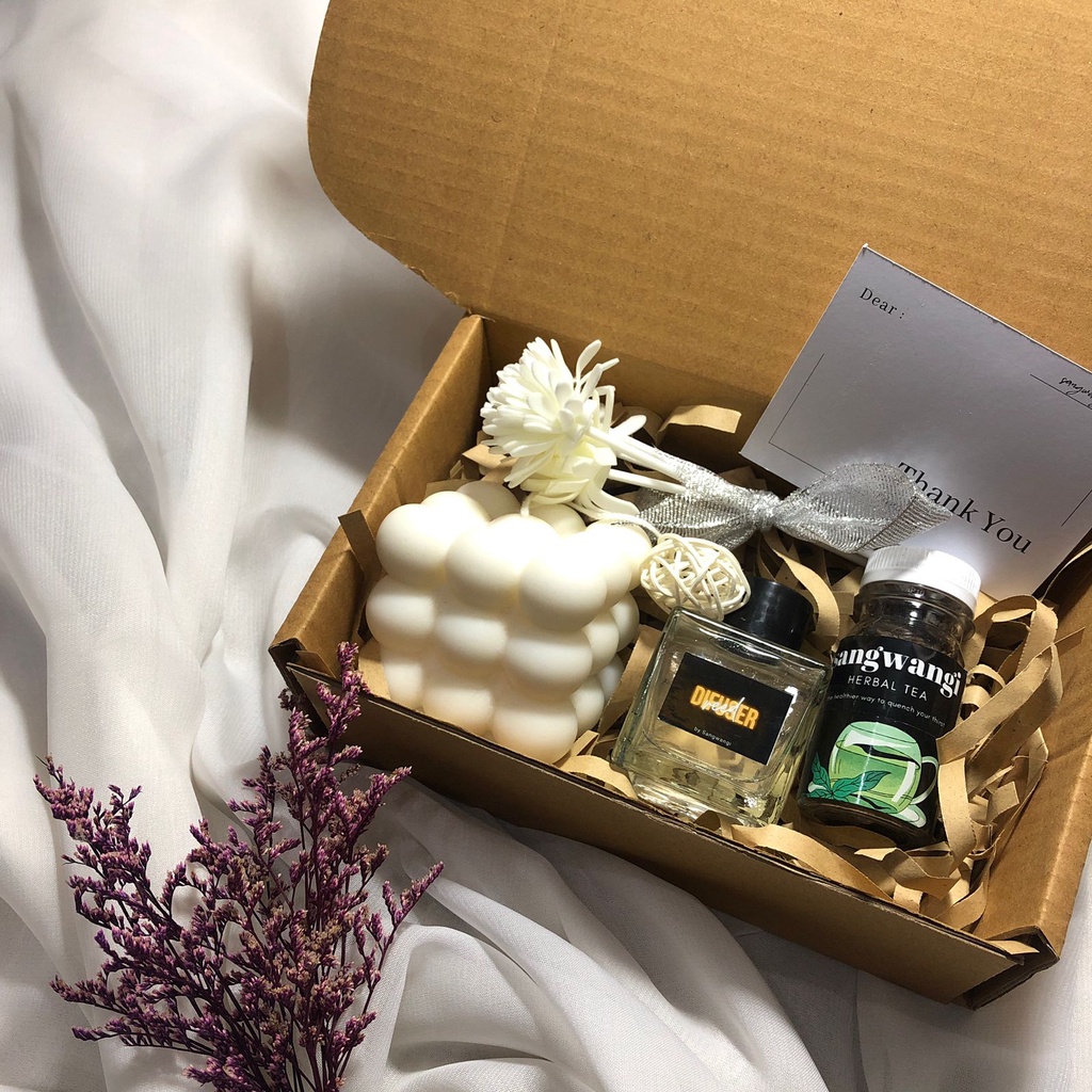 Jual Hampers scented candle hamper murah hampers aesthetic