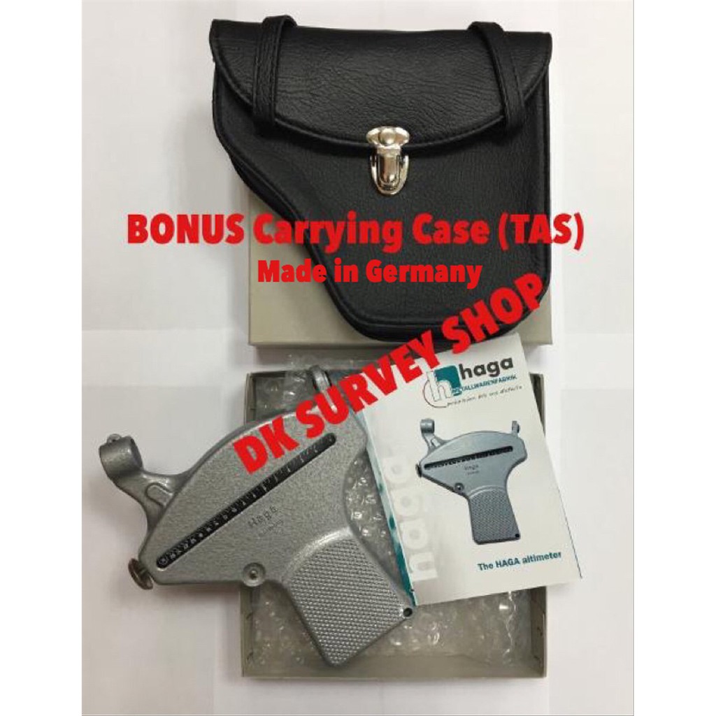 Jual HAGA Altimeter / Haga Meter JERMAN /Hagameter 6 Scale / Altimeter