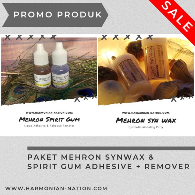 Jual Paket Mehron SynWax & Spirit Gum Shopee Indonesia