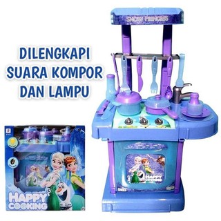 Jual Mainan Anak Perempuan Happy Cooking Bp9630 Mainan Masak Masakan Mainan Kitchen Set Anak Cewek Indonesia|Shopee Indonesia