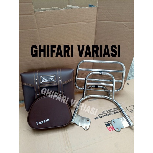Jual Rak Bagasi Motor Fazzio / Back Rack Motor Fazzio / Backrack Motor