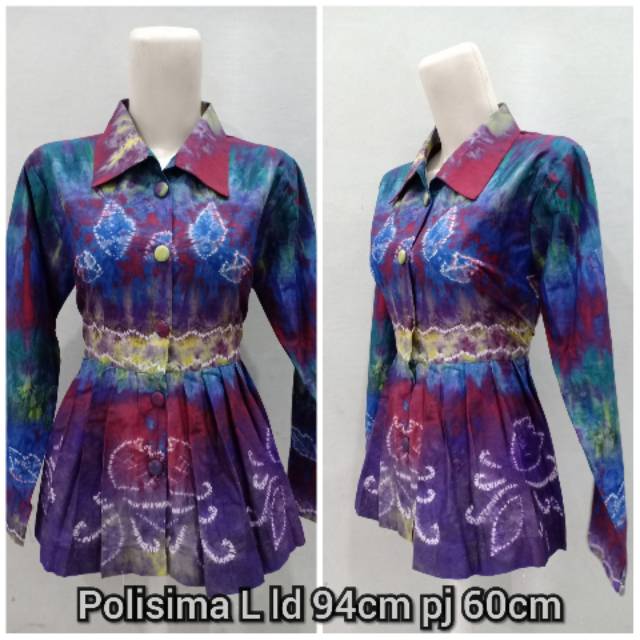 Batik yang ada diaplikasikan pada blazer dan anda cukup melengkapinya dengan manset sesuai dengan warna yang anda kehendaki. Kumpulan Materi Pelajaran Dan Contoh Soal 6 Desain Baju Atasan Sasirangan Wanita