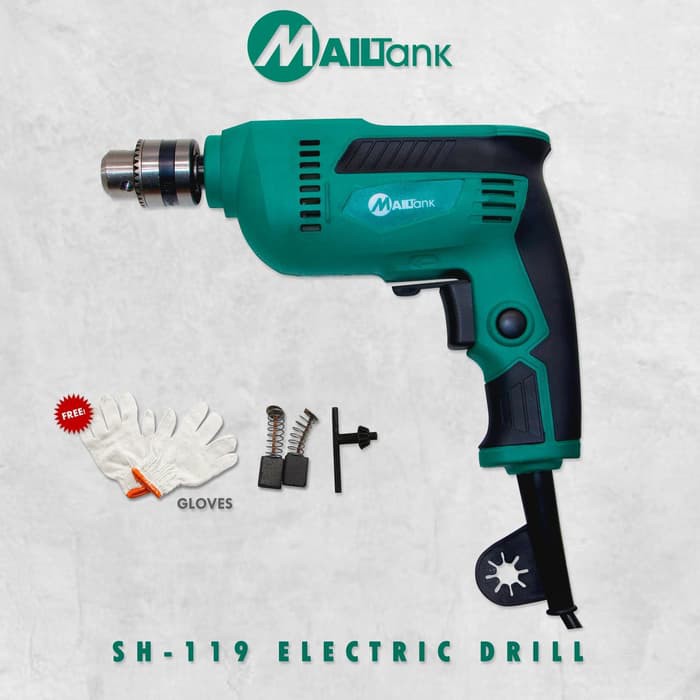 MESIN BOR BESI KAYU TANGAN 10MM SH119 MAILTANK ELECTRIC DRILL mailtank Shopee Indonesia