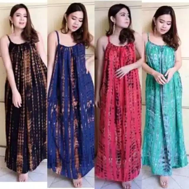 Dress daster tali panjang fiberwood Shopee Indonesia