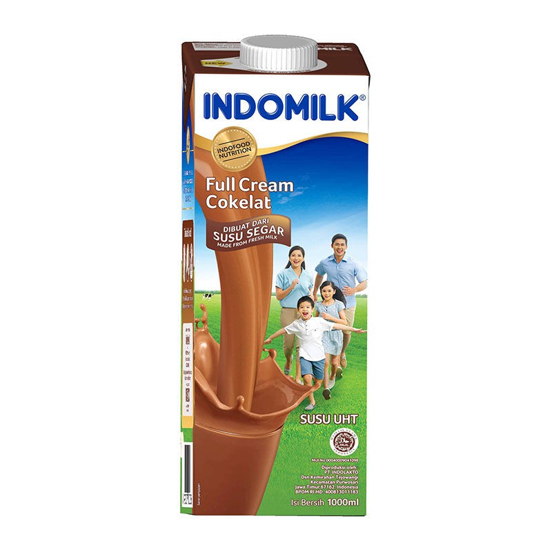 Jual Susu Uht Indomilk 950 Ml - Chocolate Cokelat & Plain - Murah Enak Bergizi | Shopee Indonesia