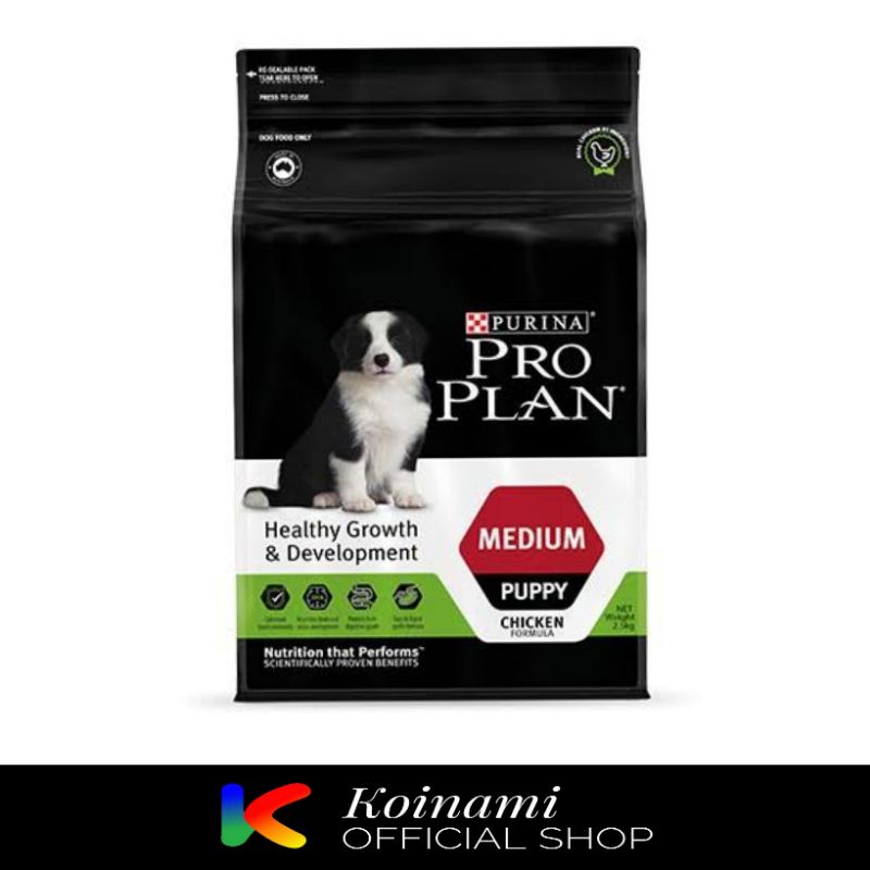 Jual Proplan Medium Puppy Chicken 2,5 Kg / Proplan Medium Puppy Health Growth 2,5Kg | Shopee Indonesia