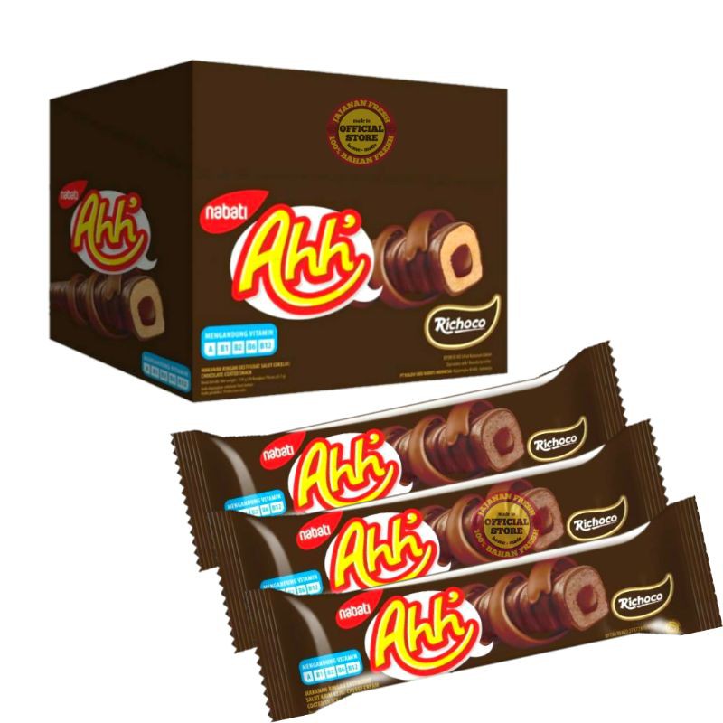 Jual Nabati Richeese Snack Coklat Ahh Mantap Papale Papalepa Iri Bilang Bos!!! | Shopee Indonesia