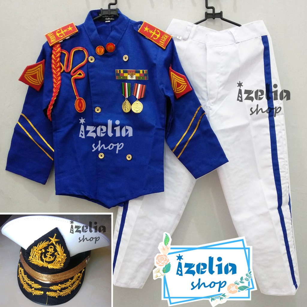 Jual Baju Profesi Anak Putra Taruna Akmil / Akademi Militer Kostum Karnaval  Indonesia|Shopee Indonesia