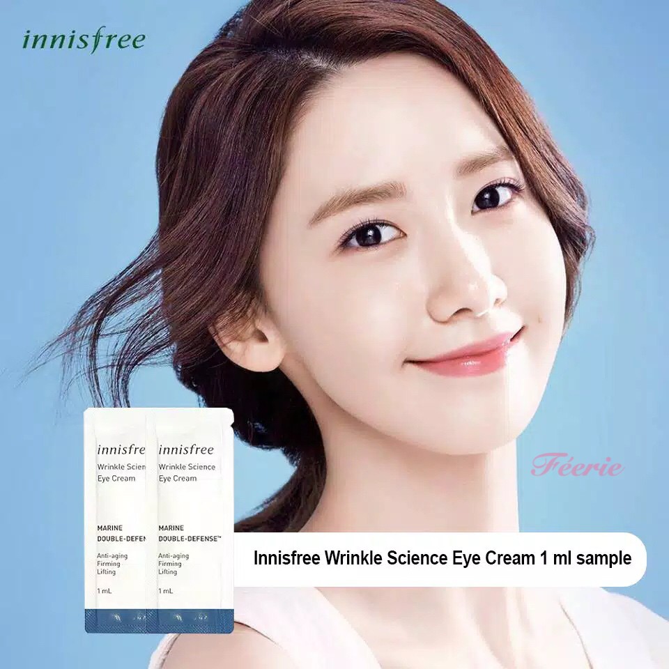 INNISFREE Wrinkle Science Eye Cream 1ml sample & Innisfree Wrinkle Spot