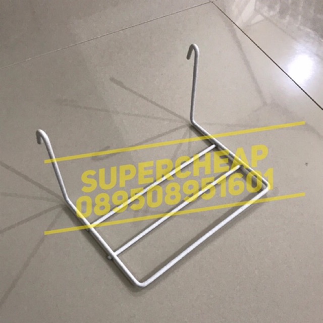 Cantolan sepatu sendal display hook cantelan tatakan shoes foot hanger