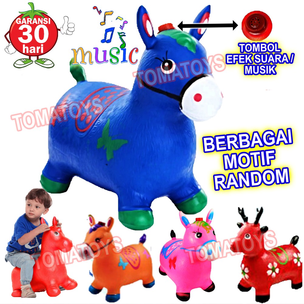 Jual Tomatoys Jumping Animal Music Premium Mainan Anak Kuda Kudaan Kerbau Sapi Rusa Loncat Musik - Random | Shopee Indonesia