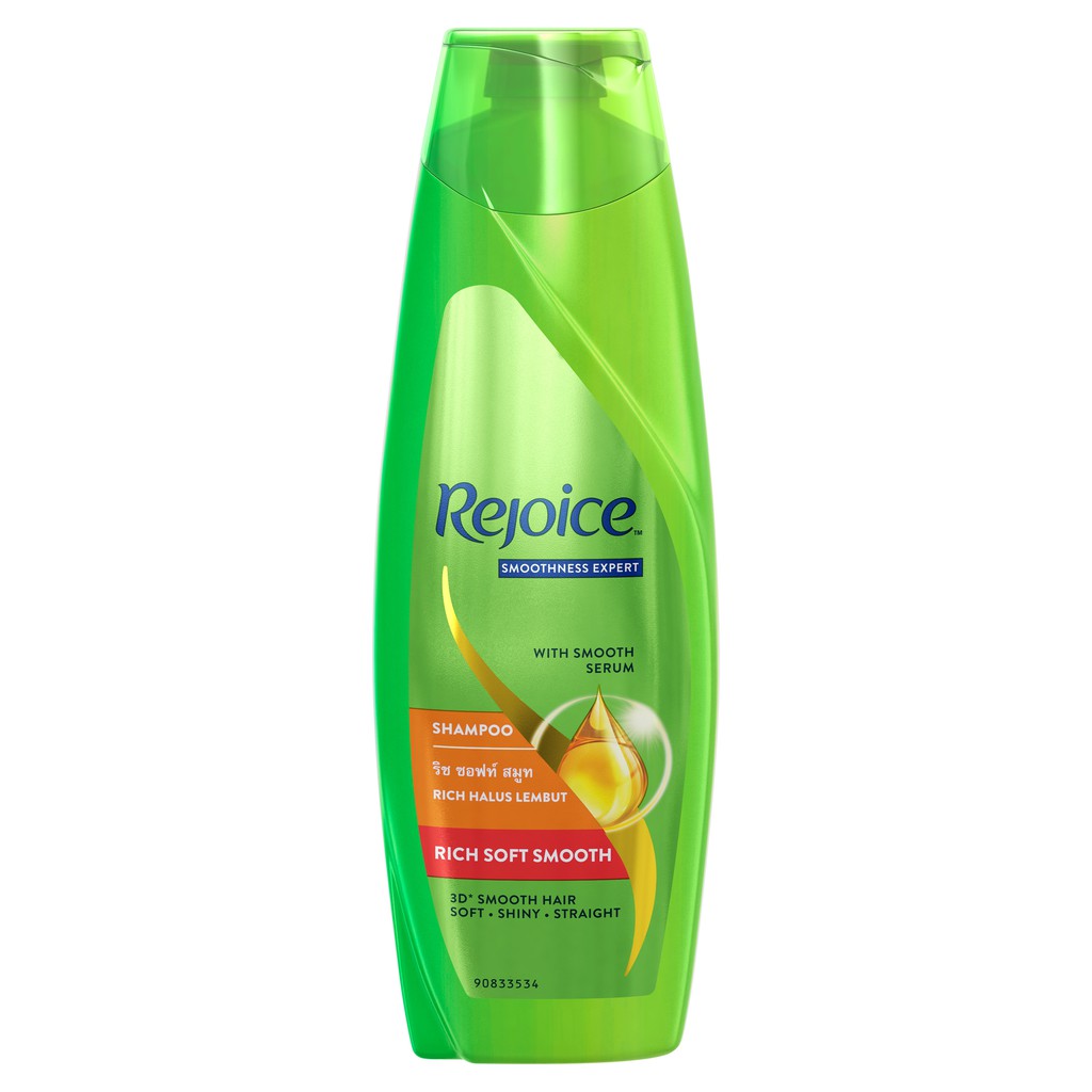 Rejoice Shampoo Rich Halus Lembut 340 ml Paket Isi 2 [P&G] ↘↘↘ Save 1