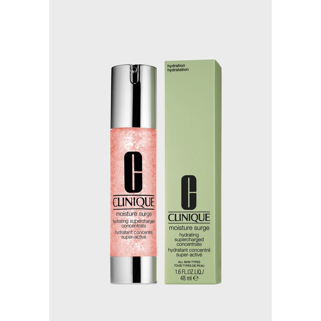 Jual Clinique Moisture Surge Hydrating Supercharged Concentrate Moisturizer | Shopee Indonesia