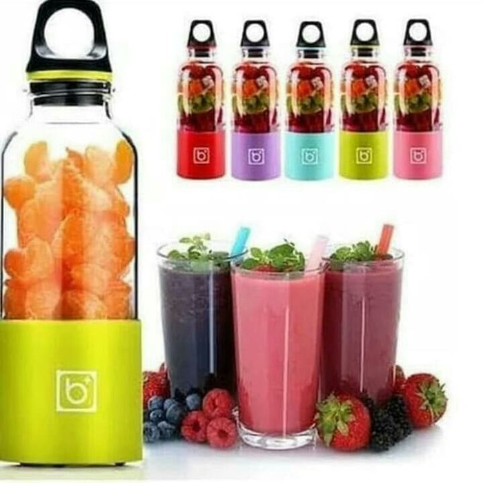 Jual RH BINGO Juicer Cup Portable Blender Juice Serbaguna 4 Mata
