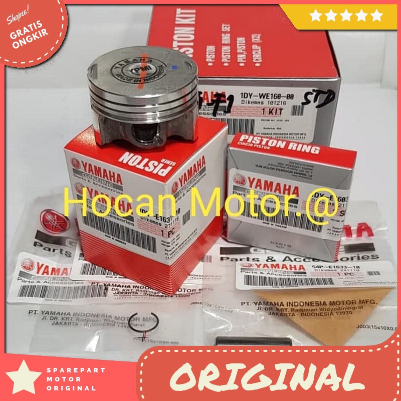 Jual Piston Kit oversize Ukuran Standar 0 50 100 Yamaha Jupiter Z 1 Fi