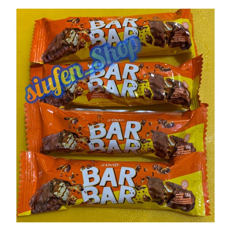 Jual Delfi Bar Bar Burst Of Chocolate 4Pcs X 18Gr Cokelat Delfi Barbar | Shopee Indonesia