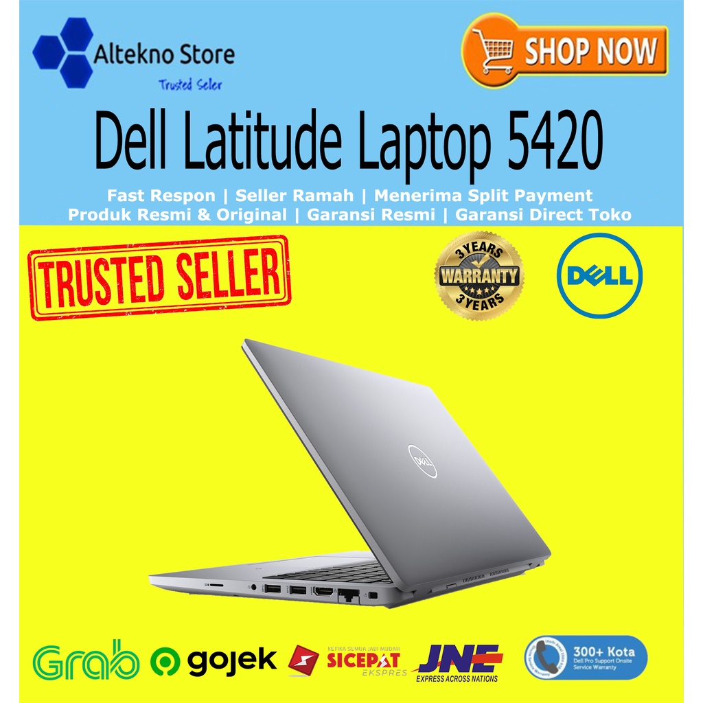 Jual Dell Notebook Latitude 5420 I7-1185G7/16Gb/512Gb Ssd/14"Fhd/Windows 10 Pro/3 Tahun Garansi Resmi Dell | Shopee Indonesia
