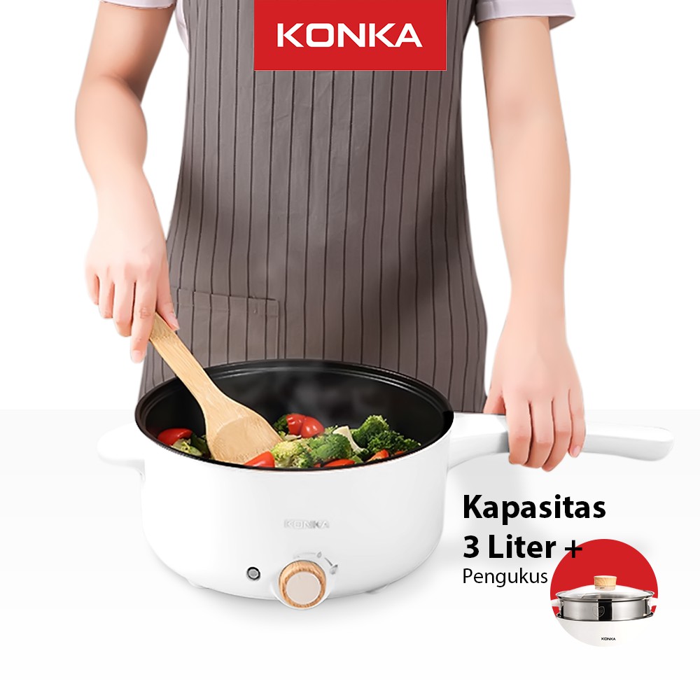 KONKA Electric cooker multi fungsi Panci wajan listrik